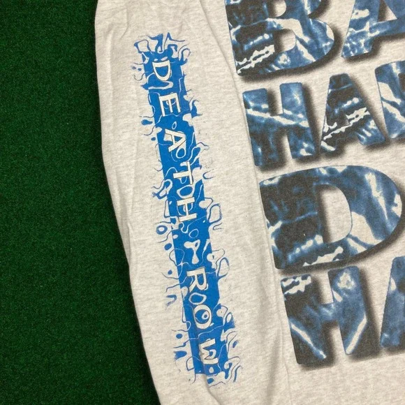 Vintage Death Row Records Shirt Mens XL Gray 1994 Bad Habits Die Hard Snoop Dogg - Picture 10 of 15